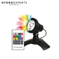 PondMAX 3 LED 8 Colour Pond & Garden Light - 5.8W | w/ Remote | 12V | DC