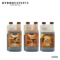 Canna Bio-Vega + Bio-Flores + Bio-Boost Set (3 x 1L) Organic Nutrient Additive