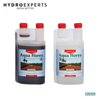 Canna Aqua Flores A+B - 2x1L 2x5L | Recirculating System | Improves Fruit Growth