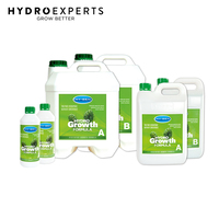 Hy-Gen Hydro Growth A+B - 1L 5L 20L Set | 2-Part Hydroponic Base Nutrient