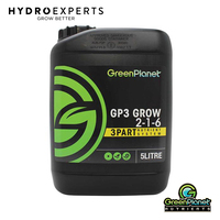 Green Planet Grow - 1L / 5L / 25L / 207L | 3-Part Base Nutrient | NPK 2-1-6