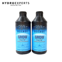 Liquid Science Grow A+B Liquid Base Nutrient - 2 x 1L / 2 x 5L / 2 x 25L | 2-Part