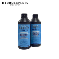 Liquid Science Grow A+B Liquid Base Nutrient - [Size: 2 x 1L]