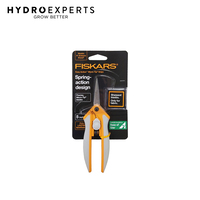 Fiskars Soft touch Micro-tip Snips - Easy Action Scissors | Leaf Bud Pruner