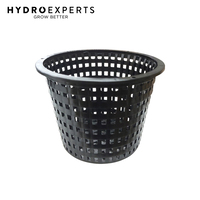 Heavy Duty Basket Mesh Plastic Plant Net Pot - 140MM x 100MM