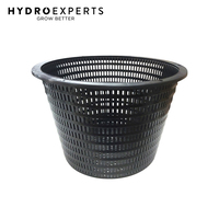 Heavy Duty Basket Mesh Plastic Plant Net Pot - 200MM x 140MM
