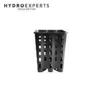 Anti-Root Spiral Round Garden Black Pot - 9L | Diameter: 230MM Height: 280MM