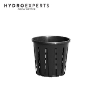Anti-Root Spiral Round Garden Black Pot - 3L | Diameter: 190MM Height: 185MM