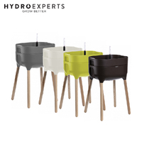 Plastia Urbalive High Planter - 50.5 x 38 x 78CM | Self-Watering | Wicking System