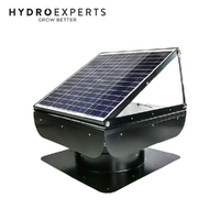 Solarark Solar Powered Roof Mount Exhaust Fan / Ventilator w/ Digital Thermostat - SAV-60T