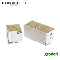 Grodan Wrapped Rockwool Propagation Cloning Cube - 40MM X 40MM