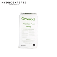 Growool Premium Rockwool Floc - 110L Bag | Granulated Rockwool