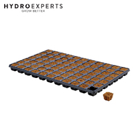 Eazy Plug Coco Peat Based Propagation Medium with Tray - [Size: 66 Cubes]