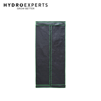 Hydro Experts Grow Tent High Ceiling - 120 x 120 x 230CM | 600D Mylar