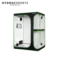 Hydro Experts Multi-Chamber 2 In 1 Indoor Grow Tent - 90 x 60 x 135CM | 600D Mylar