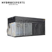 Gorilla Grow Hydroponic Tent GGT816 - 245 x 490 x (213CM - 244CM) | Infrared Blocking | Part A+B