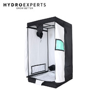 BudBox PRO Cool Tent - 90 x 90 x 160CM | White | Indoor Grow Tent