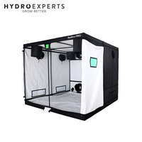 BudBox PRO Pro-White Tent - 240 x 240 x 200CM | White | Indoor Grow Tent | Part A+B