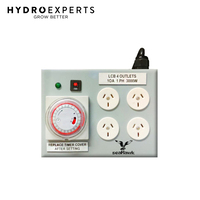 SeaHawk Heavy Duty Light Timer - 4 Outlet | 3000W | 15A | LMU | Made in AUS
