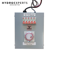 SeaHawk Heavy Duty Light Timer - 6 Outlet + 2 Live | 8000W 50A LMU Australia