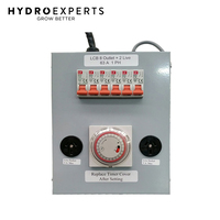 SeaHawk Heavy Duty Light Timer - 8 Outlet + 2 Live | 10000W 63A LMU Australia