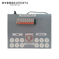 SeaHawk Heavy Duty Light Timer - 12 + 4 Outlet | 12000W | 80A | LMU | Australia