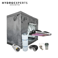 Hydro Experts Ultimate Kit Builder for 300CM x 150CM Tent w/ LED Lights