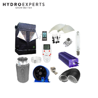 Homebox HL120 V2.0 Ultimate Package - 1.2x1.2x2M | Lumatek 600W Kit | 6" Fan/Filter Kit
