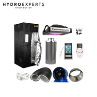 Gorilla Ultimate Grow Tent LED Package - 91x91x(213-244)CM | Solar System 275 | 4" Fan/Filter