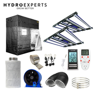 Gorilla Grow Tent GGT48 Ultimate Package - 122CMx245CM | 2 x Zeus 465W | 6" Fan/Filter Kit