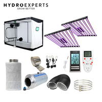 BudBox Pro Ultimate Package - 300x150x200CM | 2xZEUS 1000W Xtreme | 8" Fan/Filter Kit			