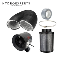 Pro Grow Aeroblast EC 300MM (12" Inch) Fan + Pro Grow Dragon Carbon Filter 300 x 1050MM + 5M Duct