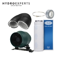 Headwind HVC EC 200MM (8" Inch) Fan + Can Filter 1000 Carbon Filter 200 x 1000MM + 5M Duct