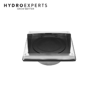 Fantech Square 304 Stainless Steel External Hood Vent - 100MM / 125MM / 150MM | BAL-40 Rated