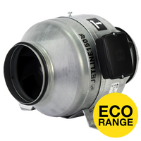 Fantech Jetline Eco In-line Duct Mounted EC Fan - 125MM (5" Inch) | 40W | 390 M³/H | IP44