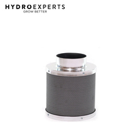 Hydroponics Air Activated Carbon Filter - 100MM X 300MM | 200CFM | Odor Remover