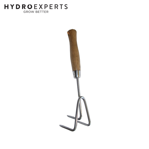 Stainless Steel Hand Cultivator - 280MM | 3 Tyne Design