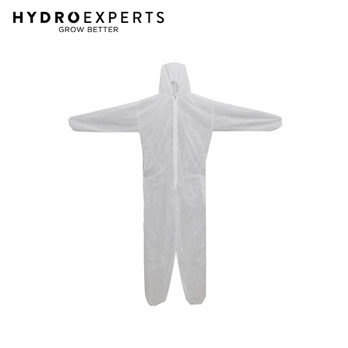 Disposable Clean Room Body Suit - Extra Large | Elastic Wrist Bootie & Hood