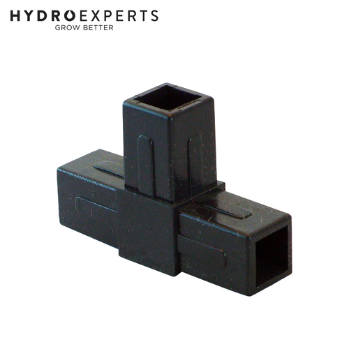 Qubelok Tee - Black | For Aluminium Tube