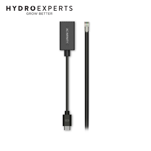 AC Infinity UIS Lighting Adapter Type-A - RJ11/12 | PWM & 0-10V Light Dimming