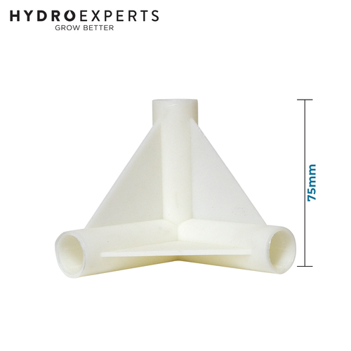 PVC Cross Elbow 16MM - 3 Way Connector | Tent Spare Parts