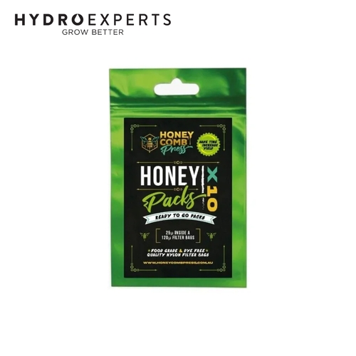 HoneyComb HoneyPacks 2×4″ - Pack of 10 | Double Layer Filter Bags