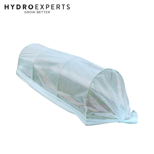 Dual Cover Grow Tunnel - 3M x 600MM | Steel Hoops | For Commercial