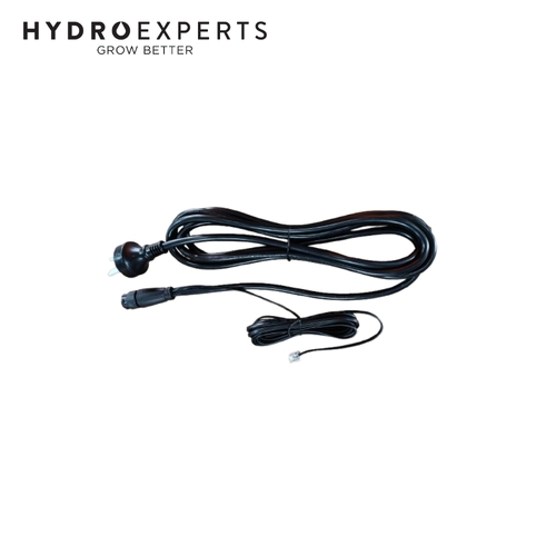 Digi Lumen Extreme Under Canopy 200W LED Power Cord w/ RJ Cable - 3M