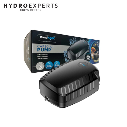PondMAX CAP50 Air Pump Kit - 30 L/Min | 16W | 0.03 MPa | 5 x Air Stone