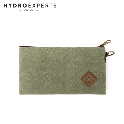 Revelry The Broker Smell Proof Zippered Bag - Sage