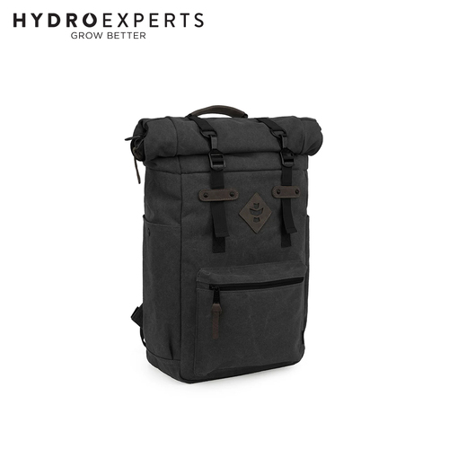 Revelry The Drifter Smell Proof Rolltop Backpack 23L - Smoke (Canvas)