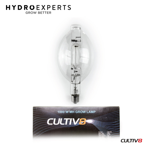 Cultiv8 Metal Halide (MH) Lamp - 1000W | 4K | 240V | E40