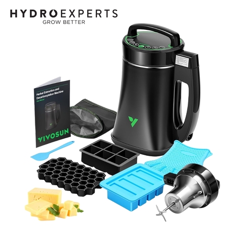 Vivosun Herbal Decarboxylation & Infusion Machine - 1.2L | Decarb & Infuse | Stainless Steel