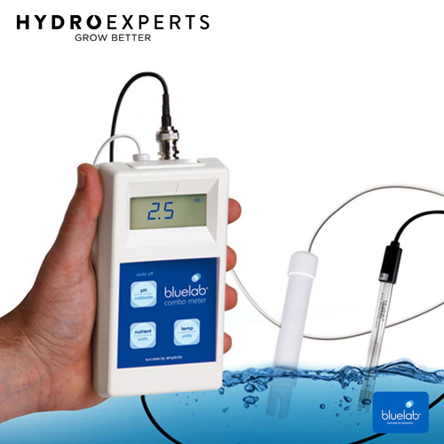 Bluelab Combo Meter - EC TDS | Conductivity | PH | Temperature | Tester | Battery Powered